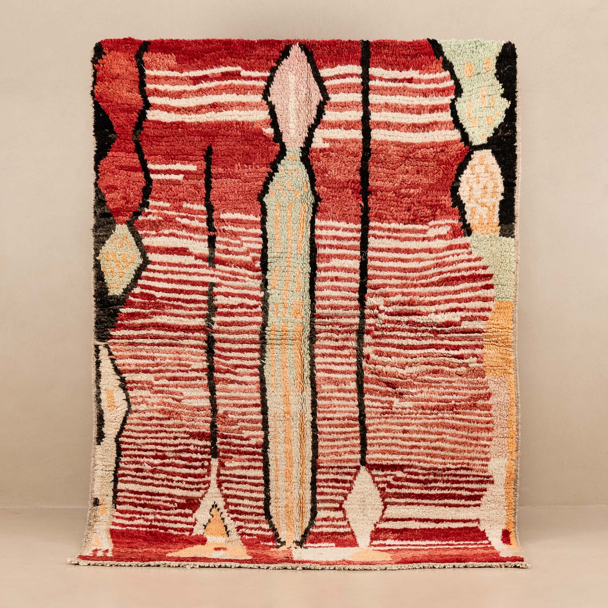 Yakoub vintage boujad rug Benisouk