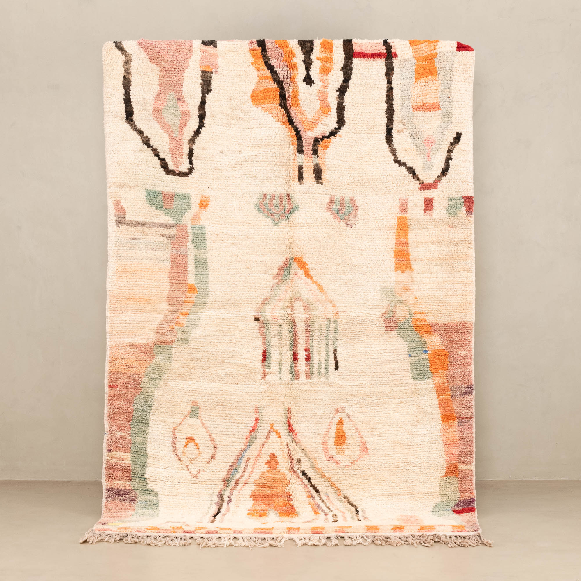 Mouhsine vintage boujad rug Benisouk