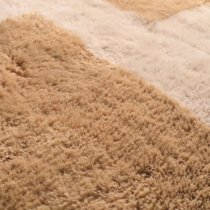 Sunlit Mosaic - Luxury Shag Moroccan Rug Sunlit Mosaic - Luxury Shag Moroccan Rug