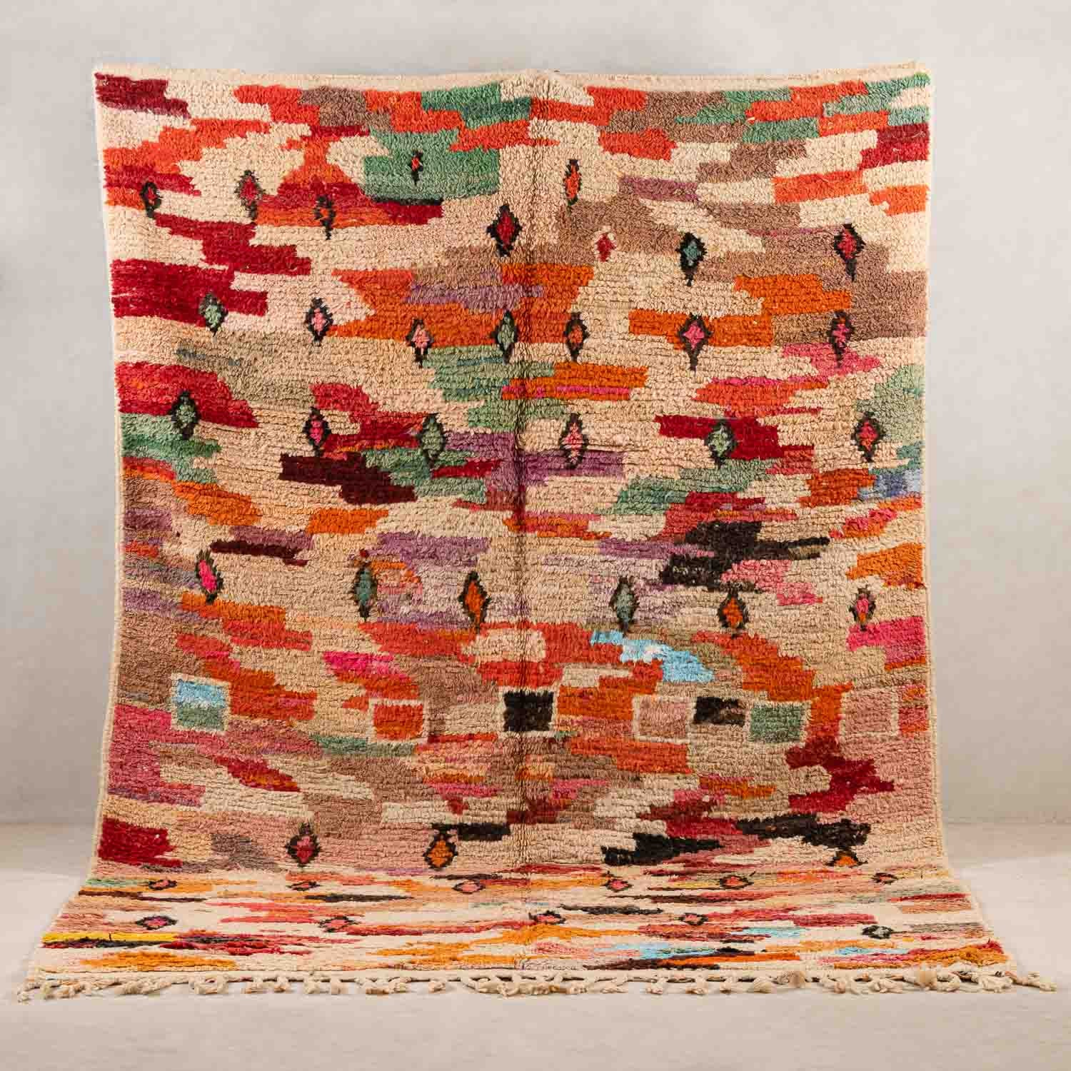 Sanae vintage boujad rug Benisouk