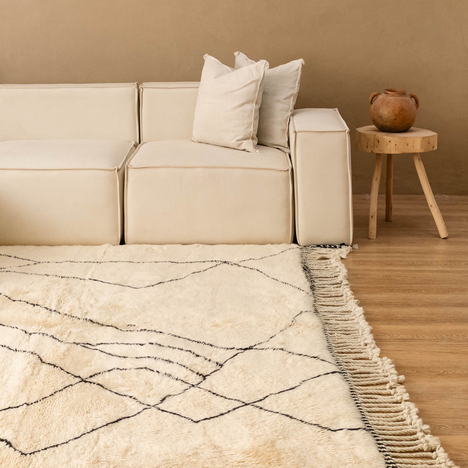 Art - Premium shag Moroccan rug - Benisouk Art - Premium shag Moroccan rug - Benisouk