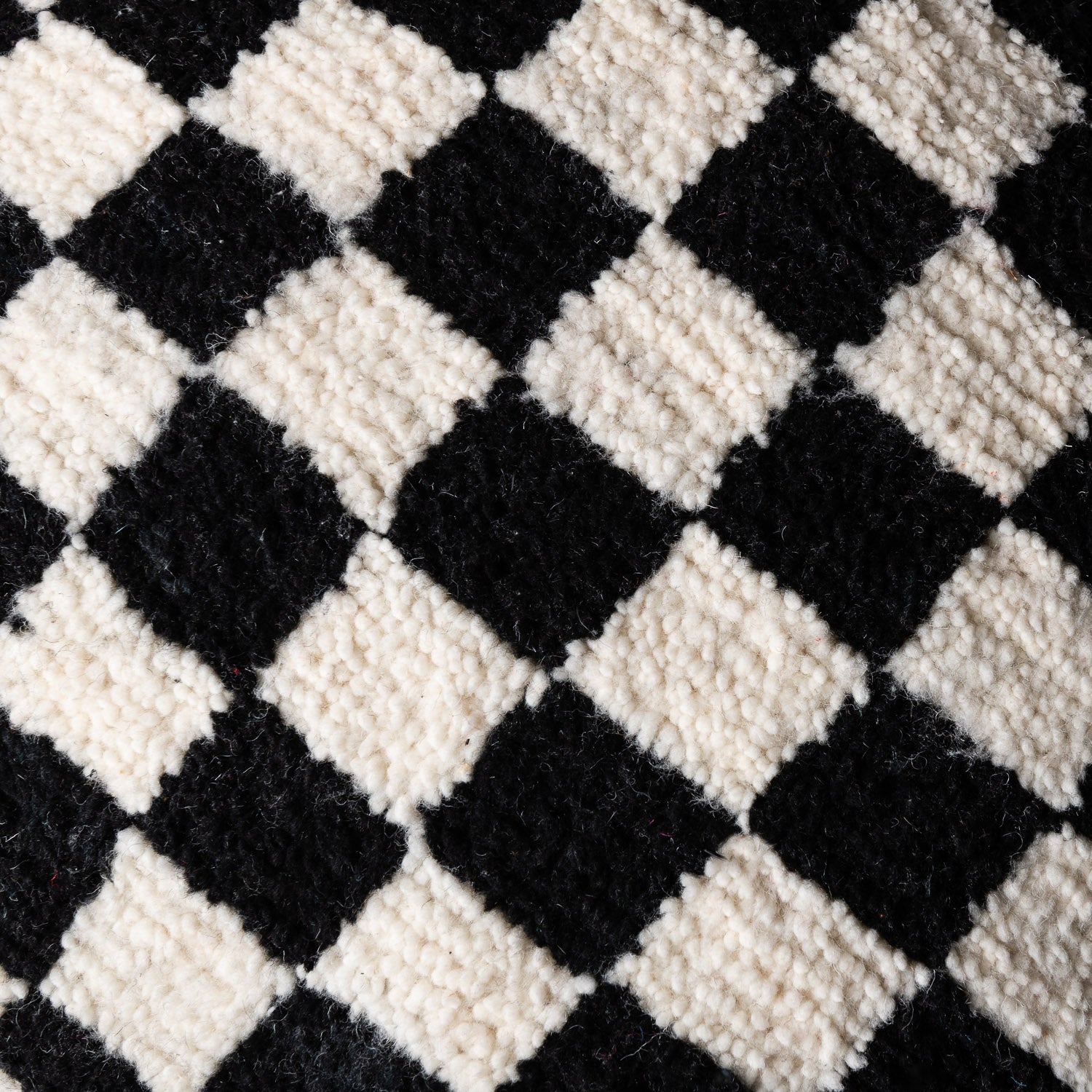 Beni ourain Floor Pillow Cover - Benisouk Beni ourain Floor Pillow Cover - Benisouk