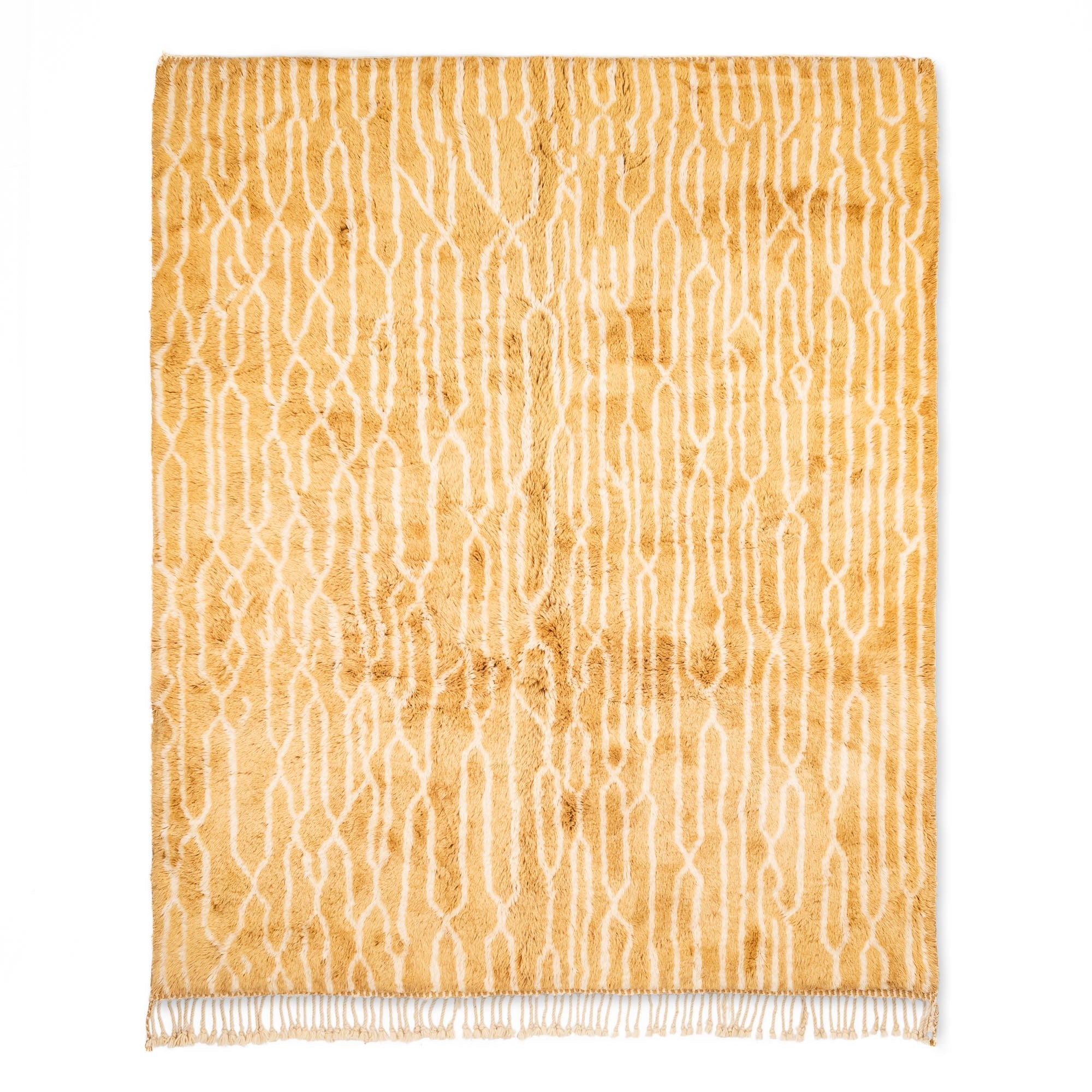 Citrine Dream - Premium shag Moroccan rug - Benisouk Citrine Dream - Premium shag Moroccan rug - Benisouk