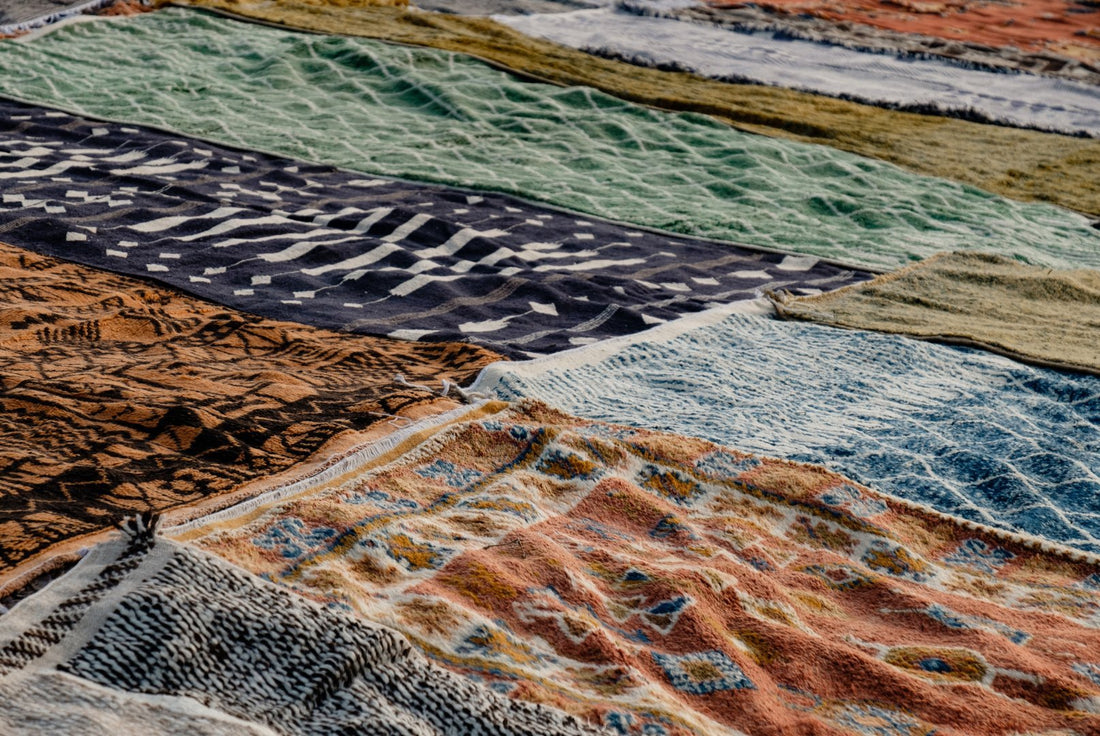 What's in a Moroccan rug? Azilal, Boucherouite, Kilim & Beni Ourain - Benisouk