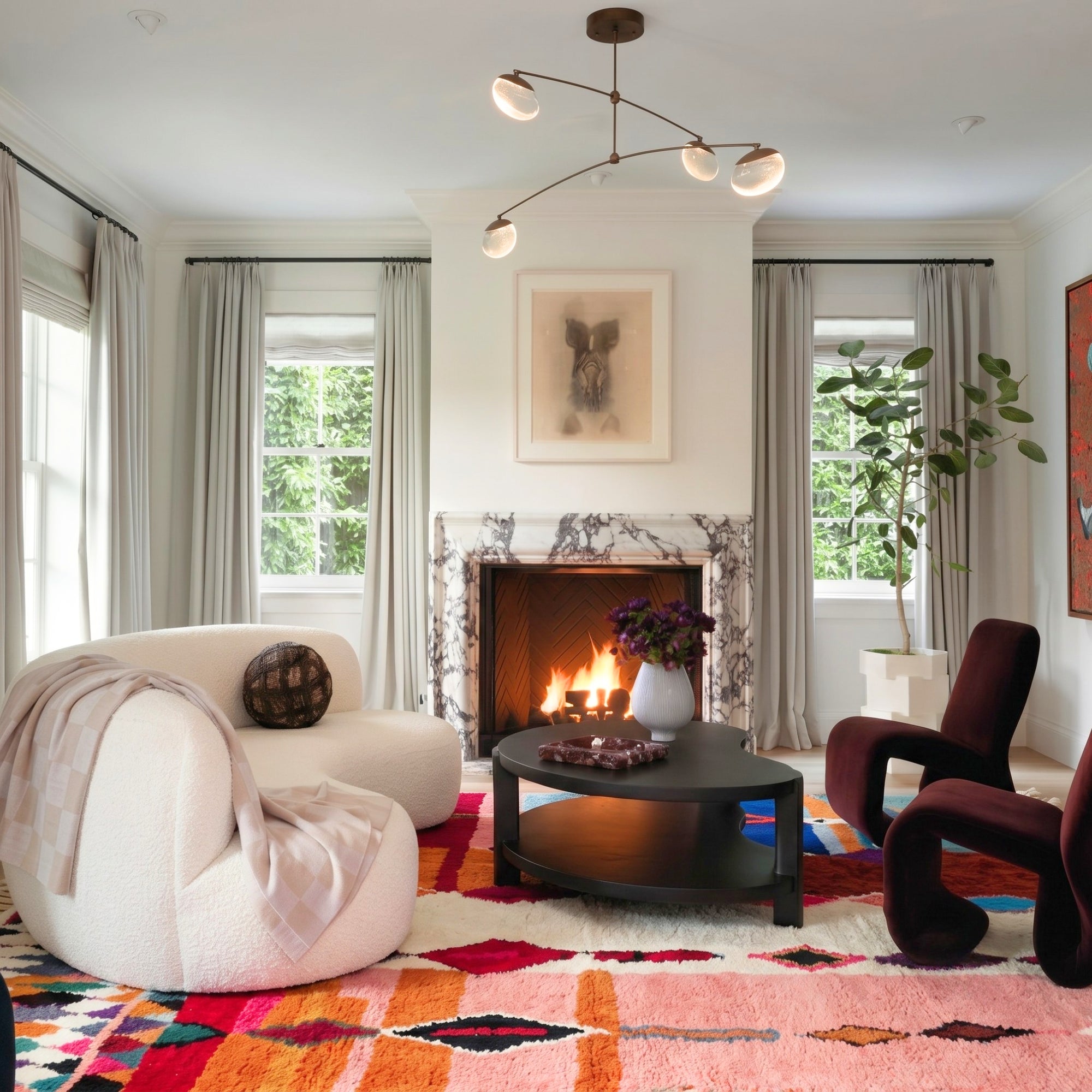 Joumana - Shag Moroccan rug