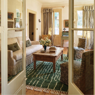 Forest Veins - Luxury Shag Moroccan Rug