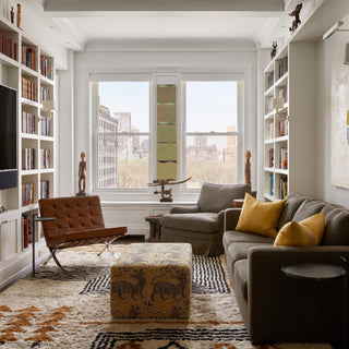 Harmony of Shapes - Luxury Shag Moroccan Rug