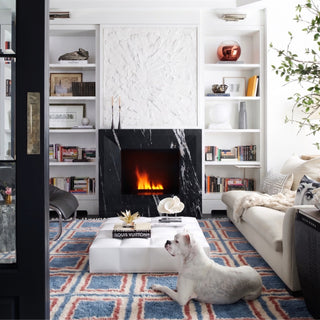 Kaleido Squares - Luxury Shag Moroccan Rug