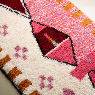 Anass - Shag Moroccan runner rug