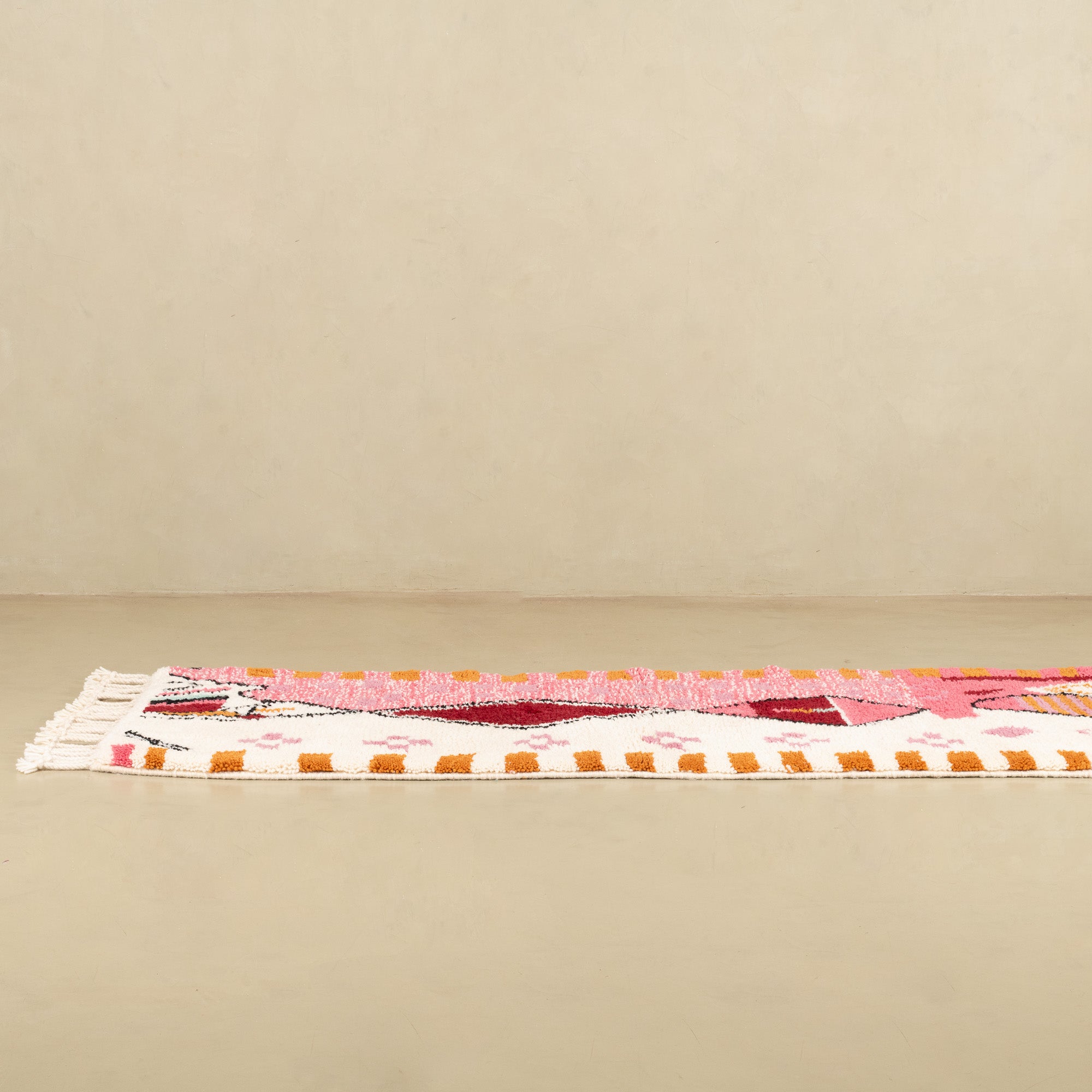 Anass - Shag Moroccan runner rug