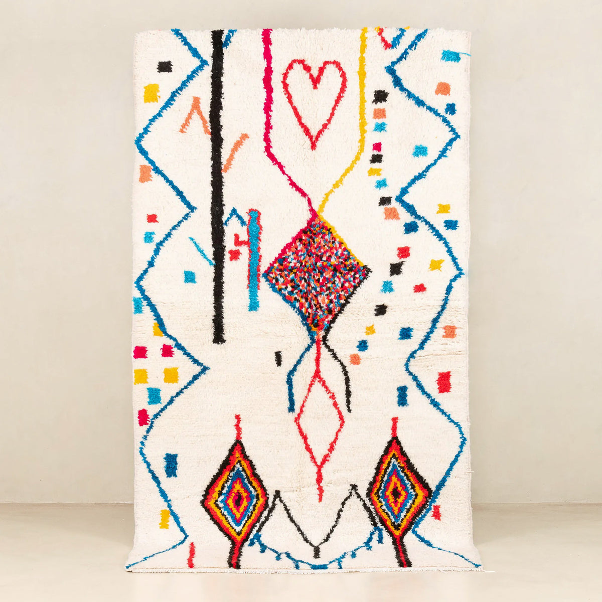 Oualidia - Shag Moroccan rug