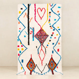 Oualidia - Shag Moroccan rug