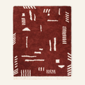 Aanbar - Shag Moroccan rug