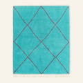 Almas Patina Red - Shag Moroccan rug