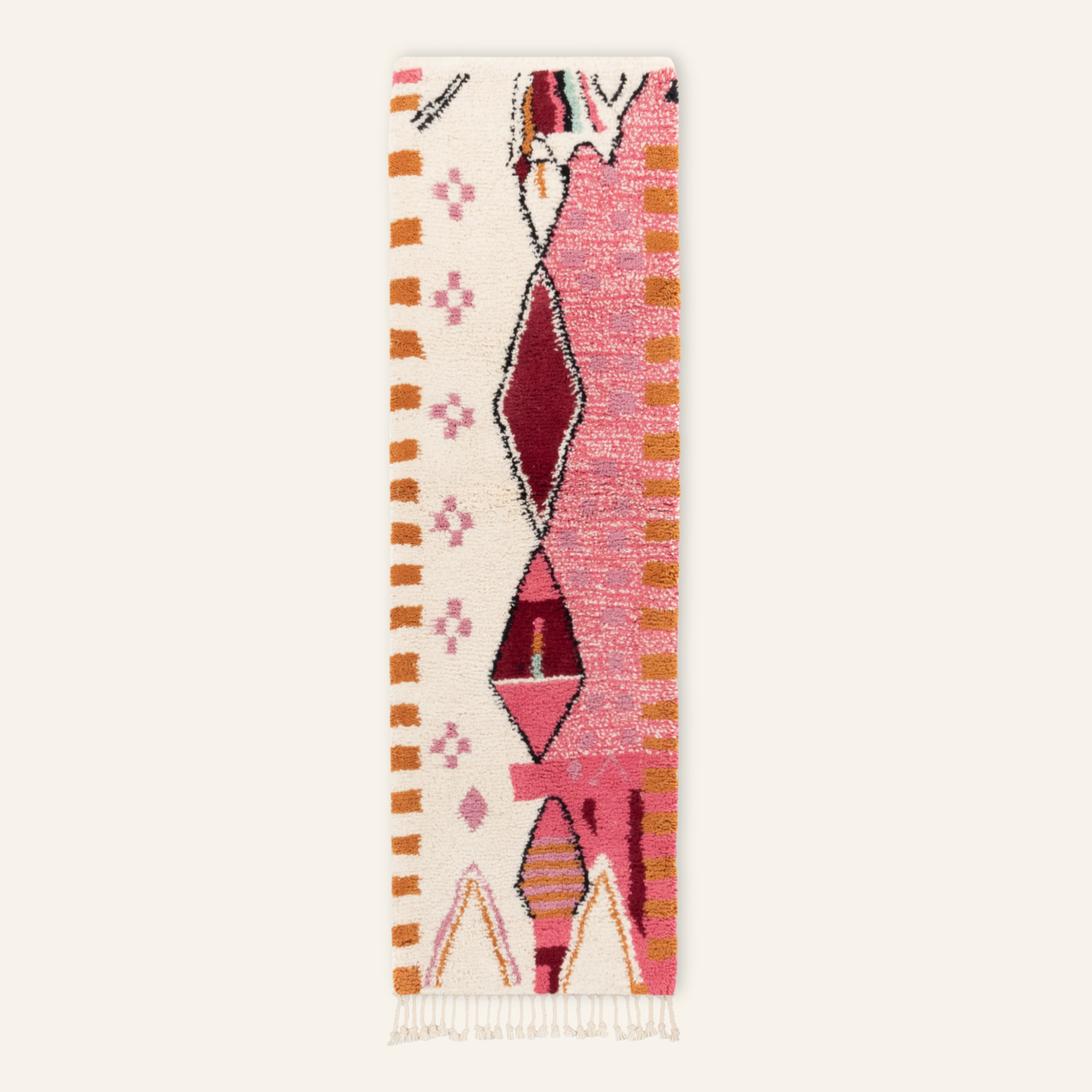 Anass - Shag Moroccan runner rug
