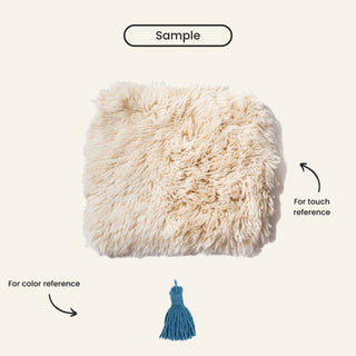 Aquamarine Dreams - Luxury Shag Moroccan Rug