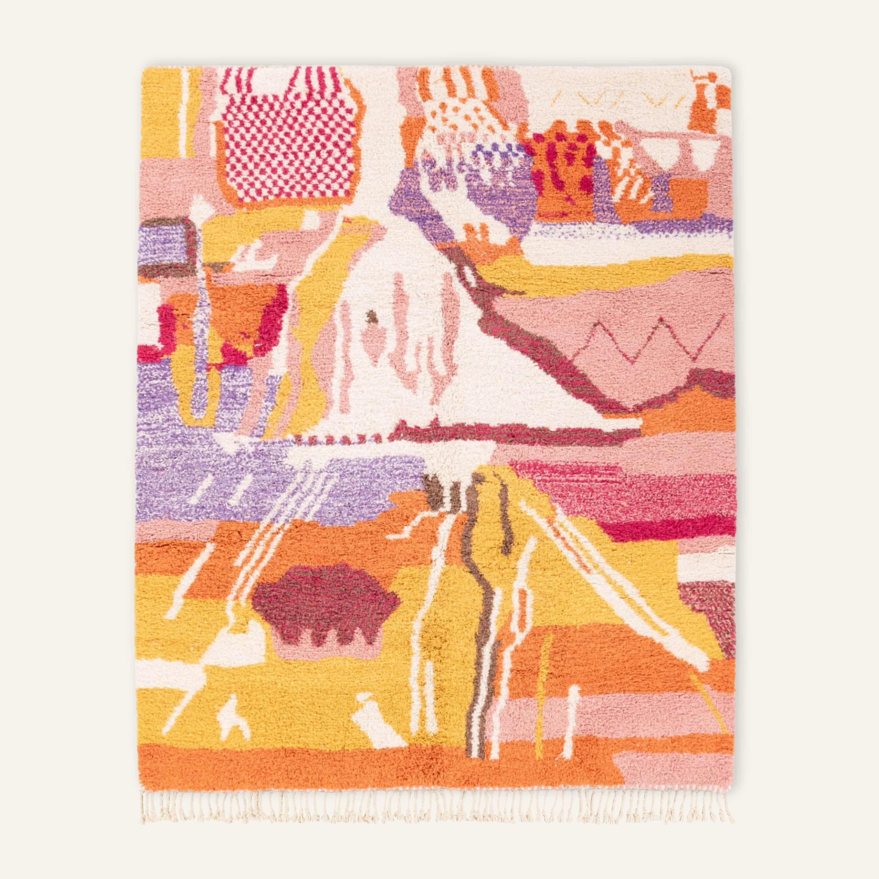 Arinas - Shag Moroccan rug