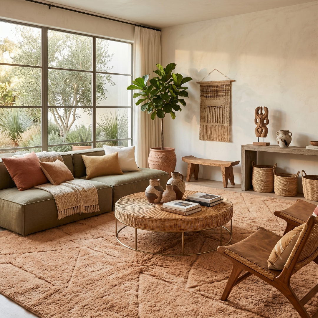 Autumn - Luxury Shag Moroccan Rug