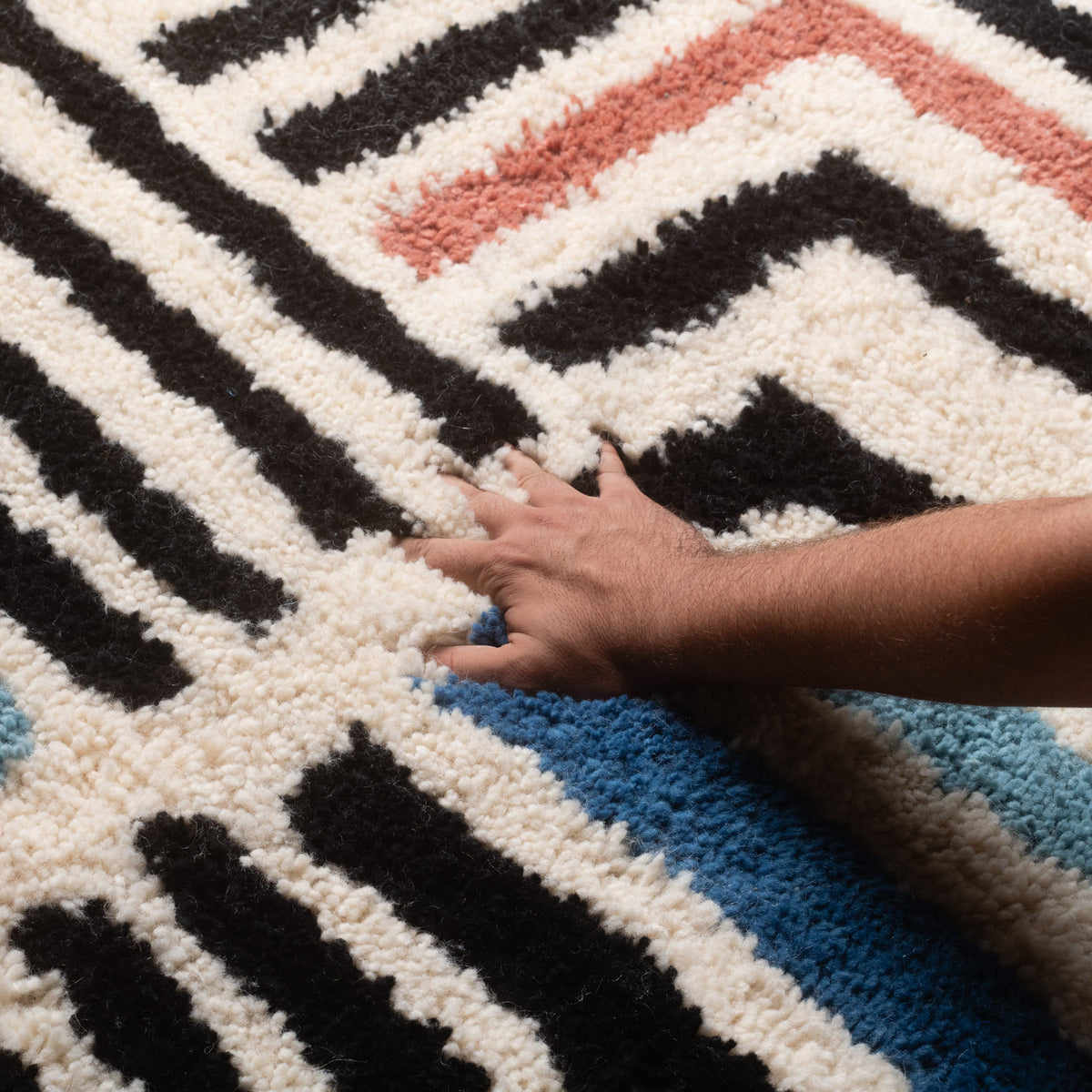 Bayane - Shag Moroccan rug