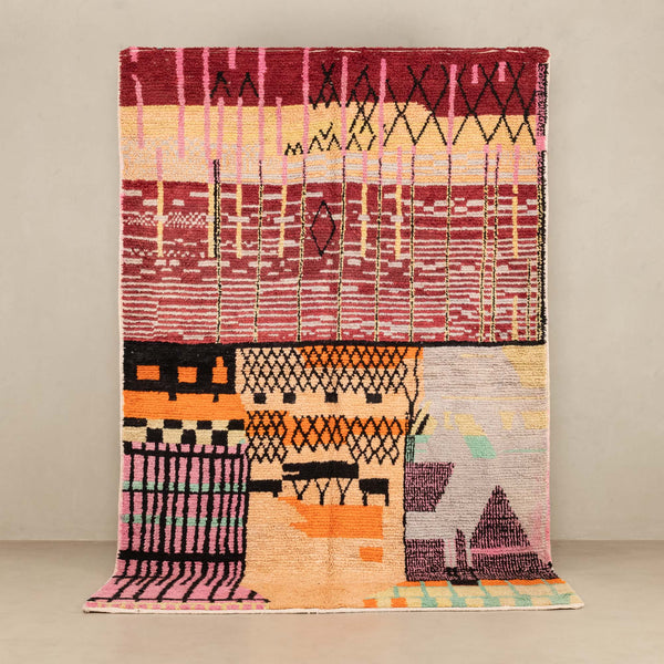 Kitta vintage boujad rug Benisouk