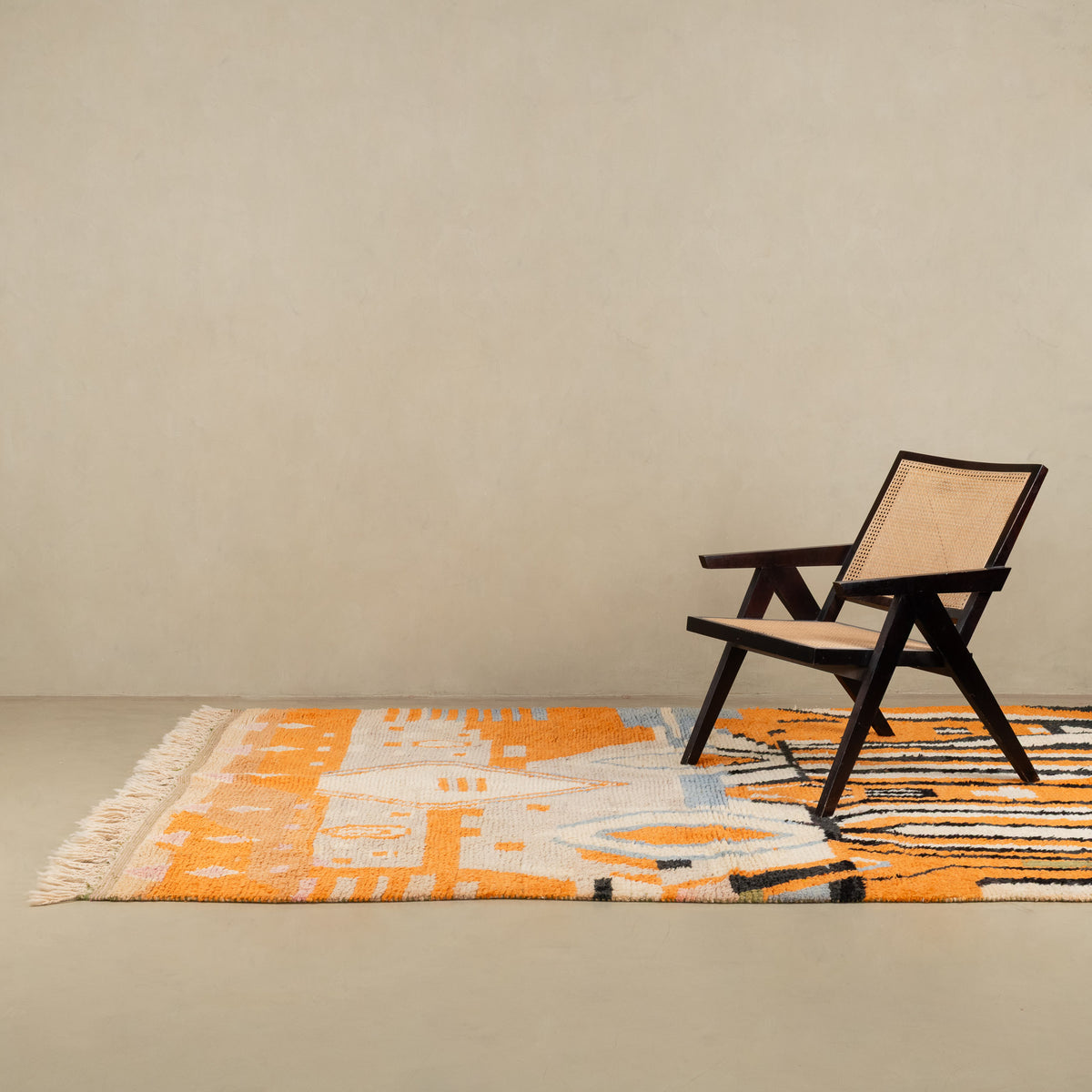 Qamar - vintage boujad rug