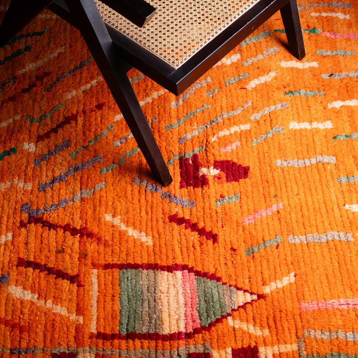 Afraa - vintage boujad rug