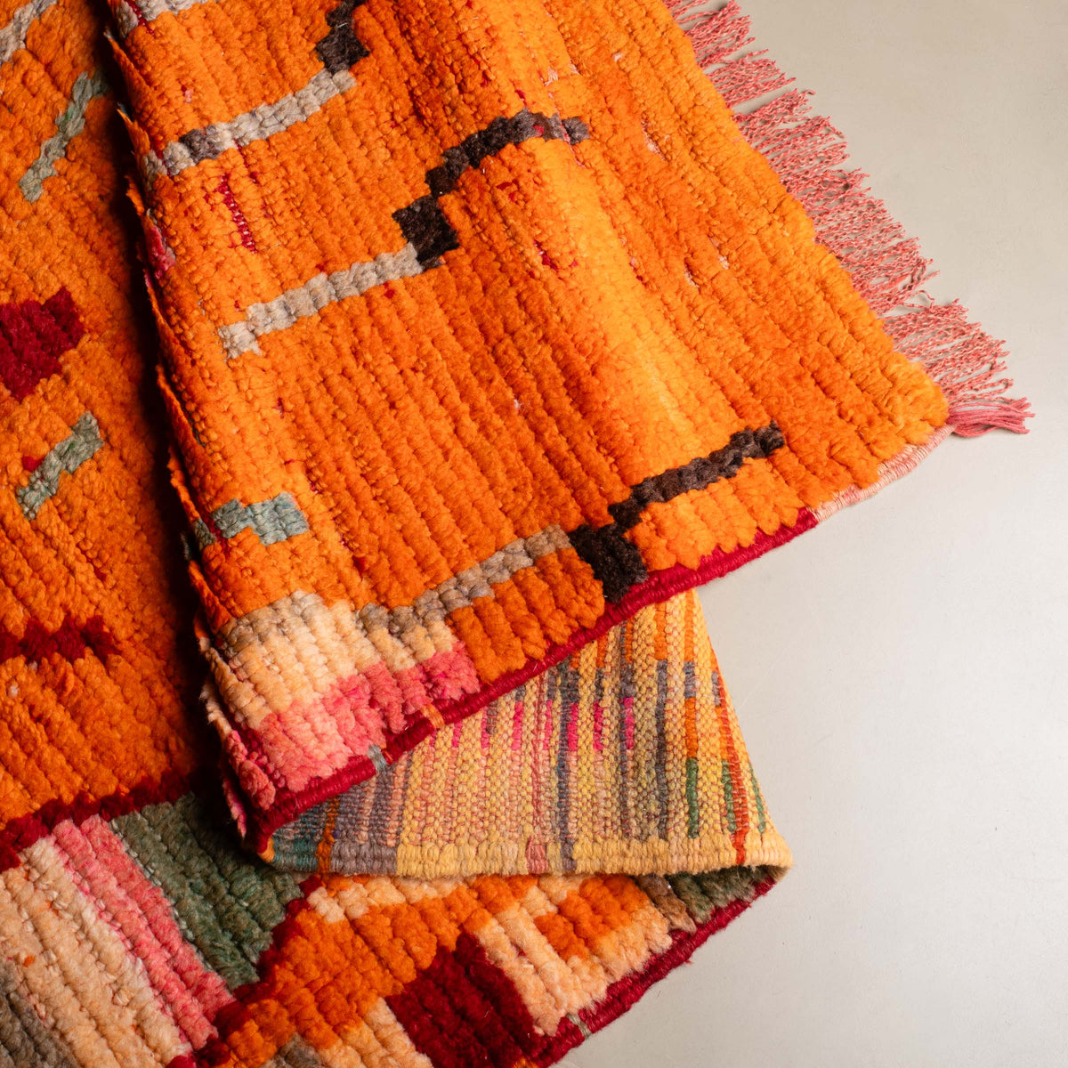 Afraa - vintage boujad rug