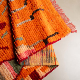 Afraa - vintage boujad rug