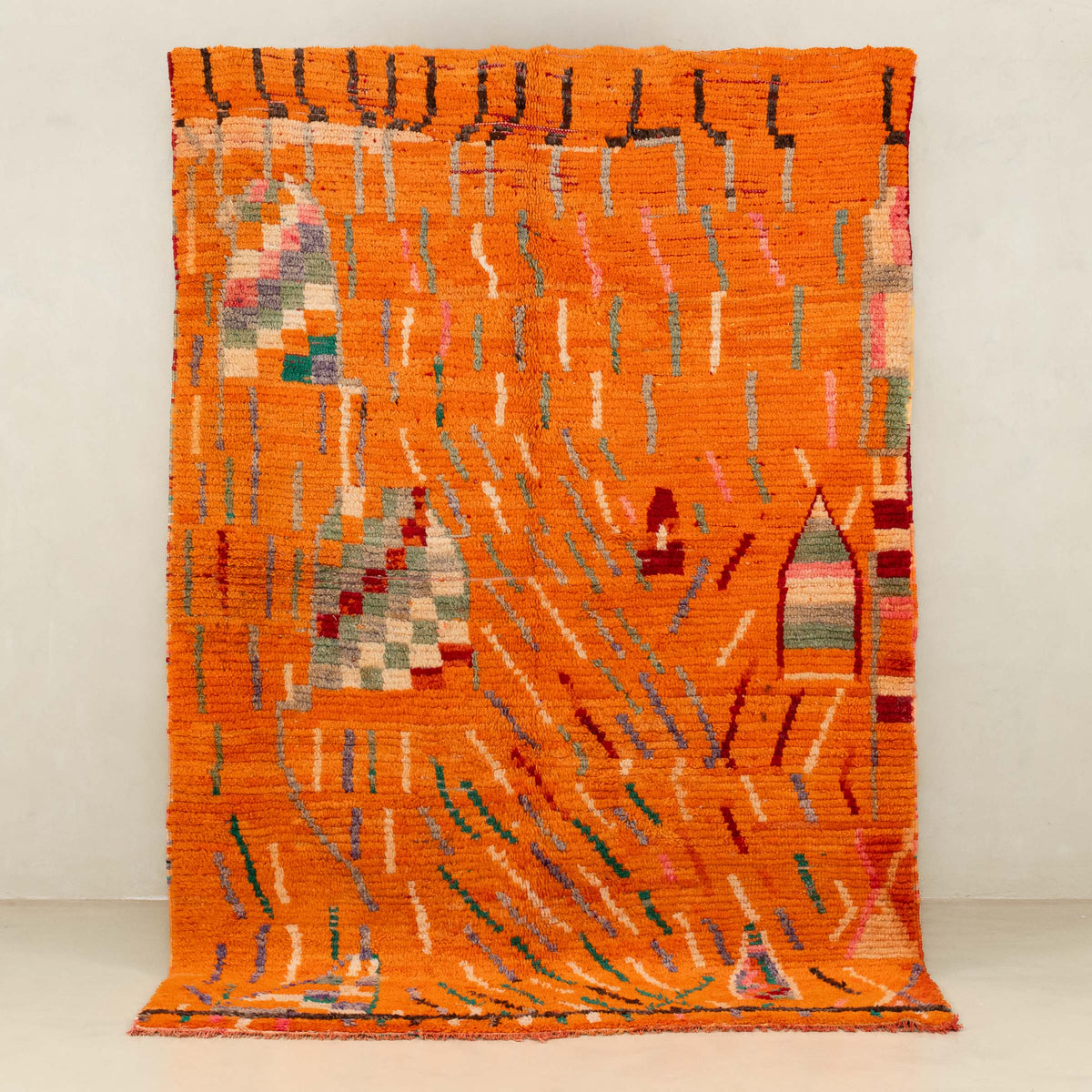 Afraa - vintage boujad rug