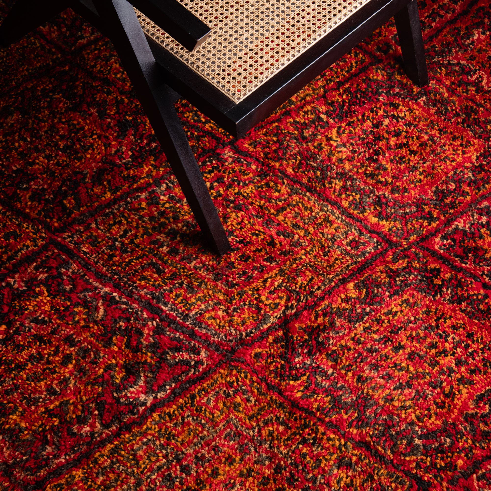 Hassna - vintage beni mguild rug