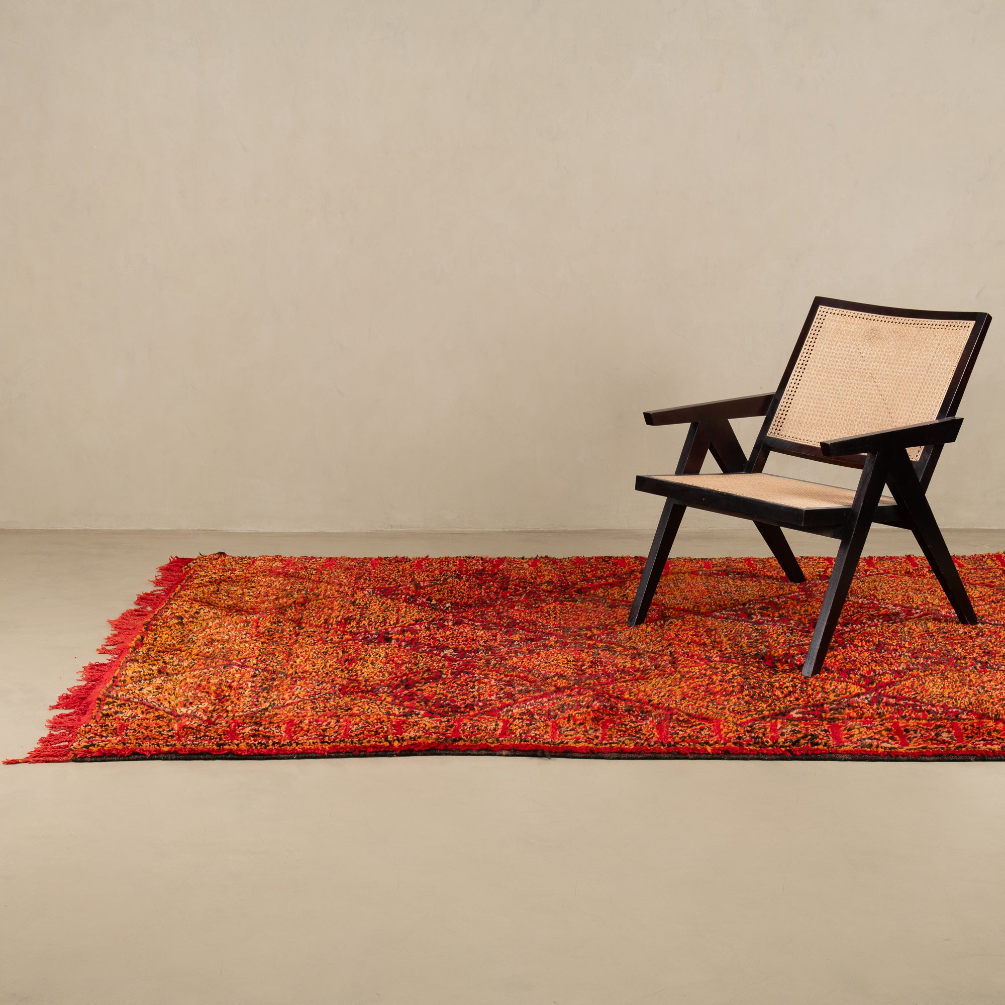 Hassna - vintage beni mguild rug
