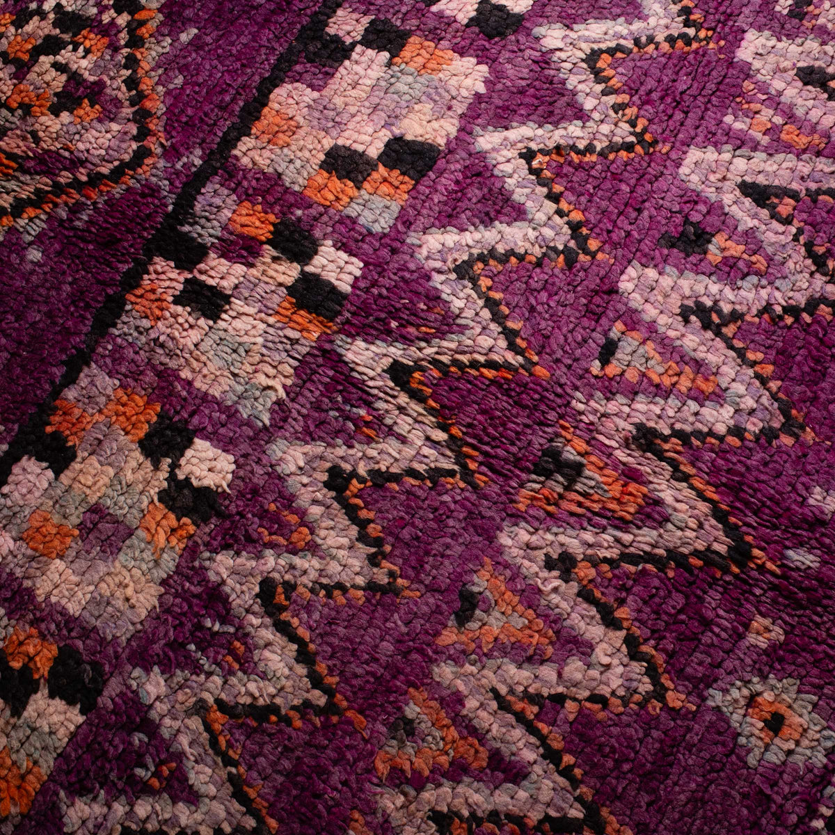 Bakhta - vintage boujad rug