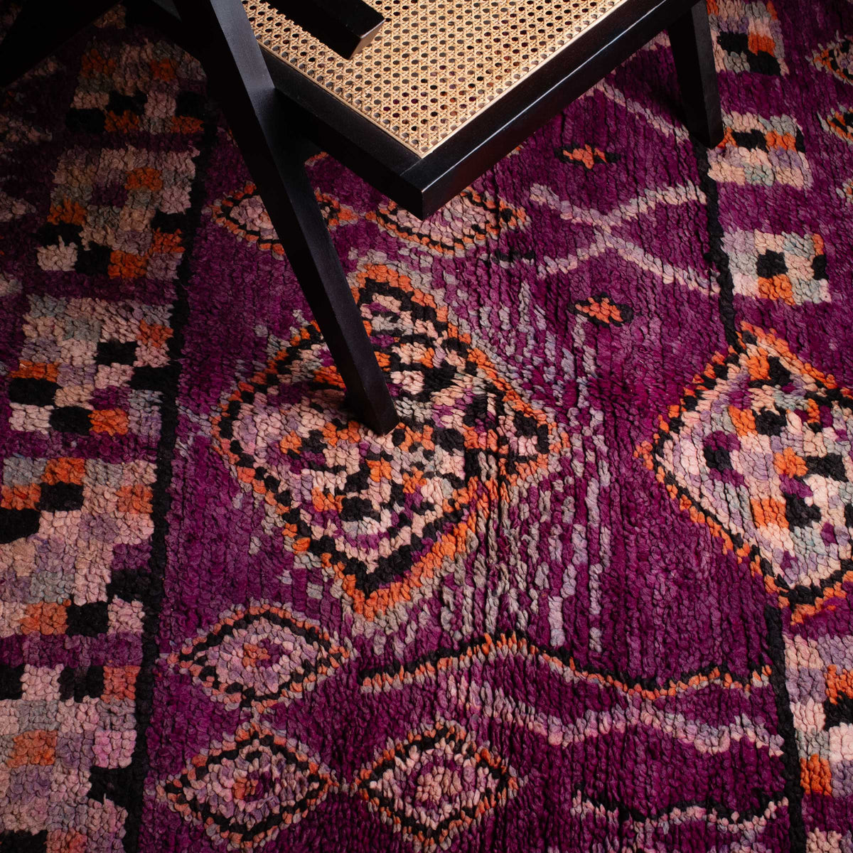 Bakhta - vintage boujad rug