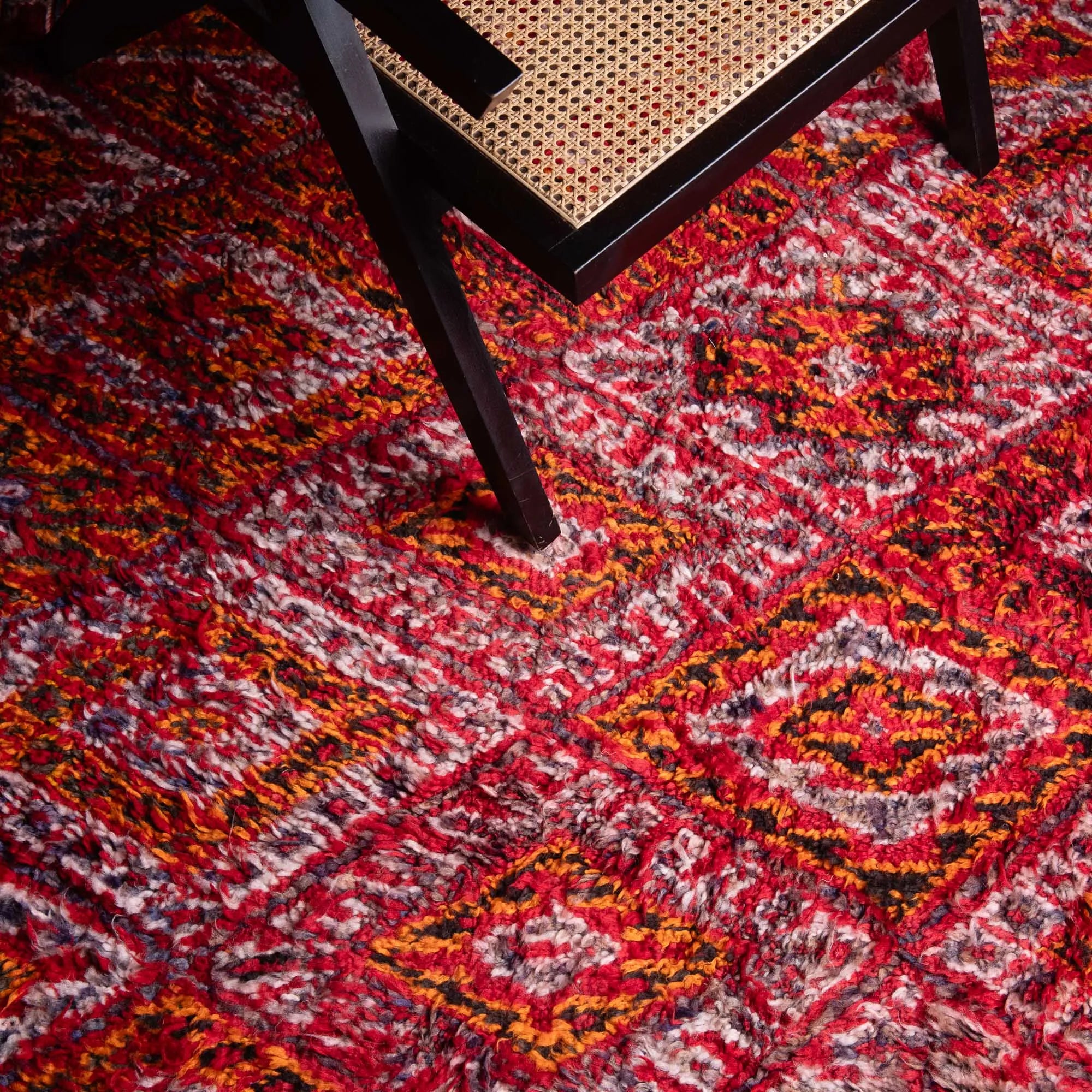 Ridwana - vintage beni mguild rug