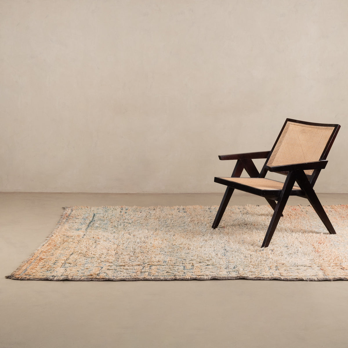 Yassara - vintage beni mguild rug