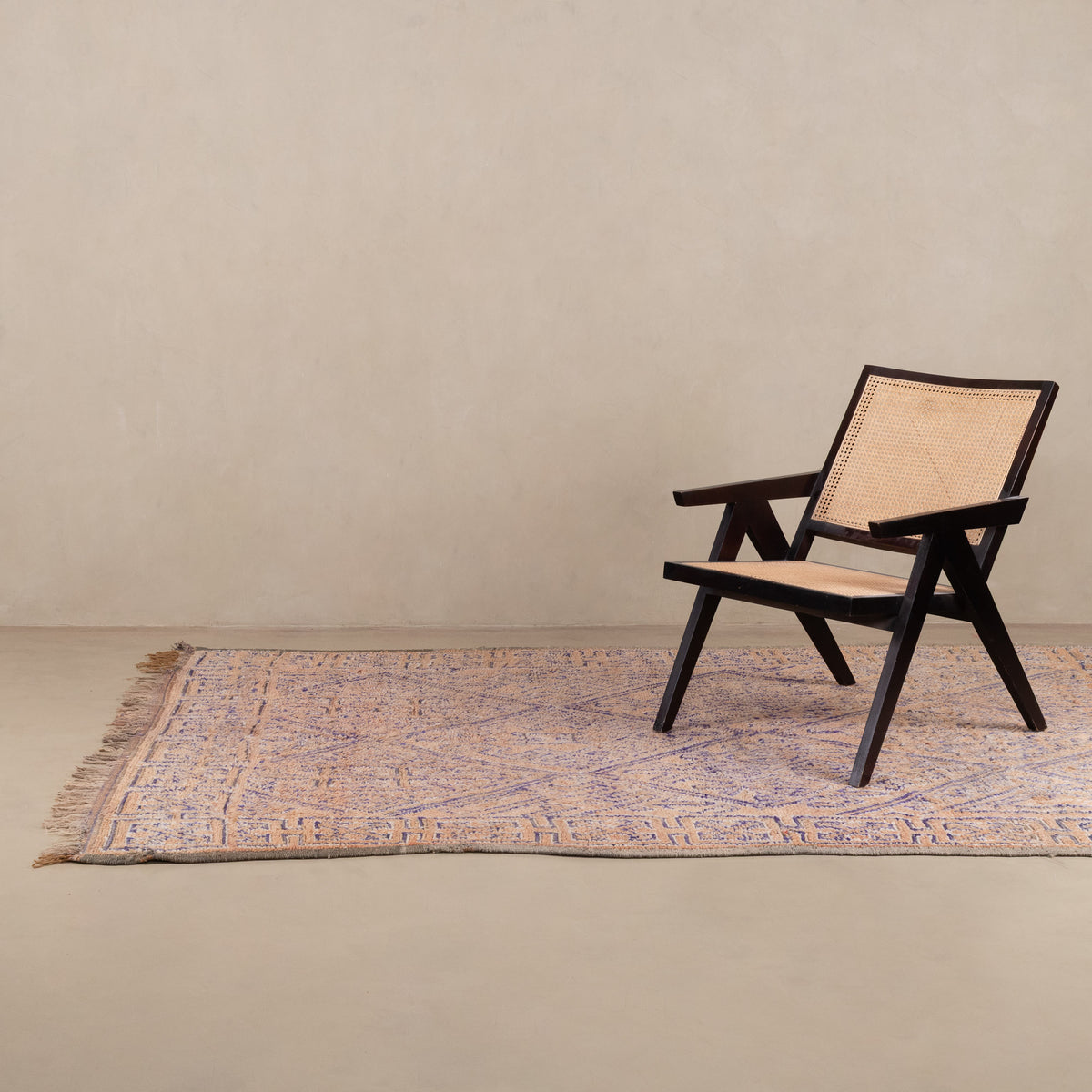 Ibtissam - vintage beni mguild rug