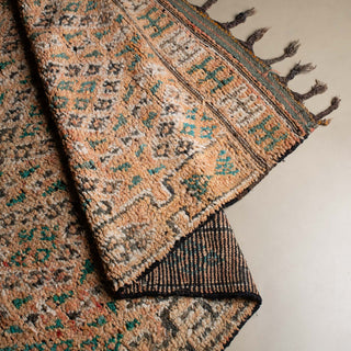 Lubna - vintage beni mguild rug