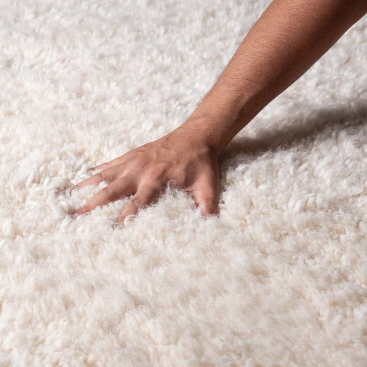 Elbayda - Beni ourain rug