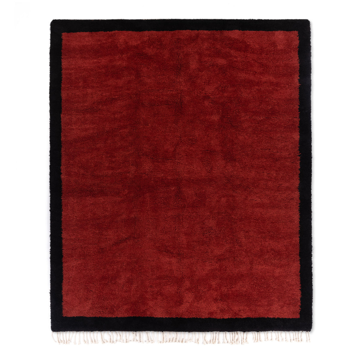 Maraba deep red - Beni ourain rug