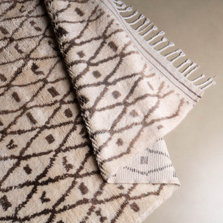 Omaima - vintage beni ourain rug