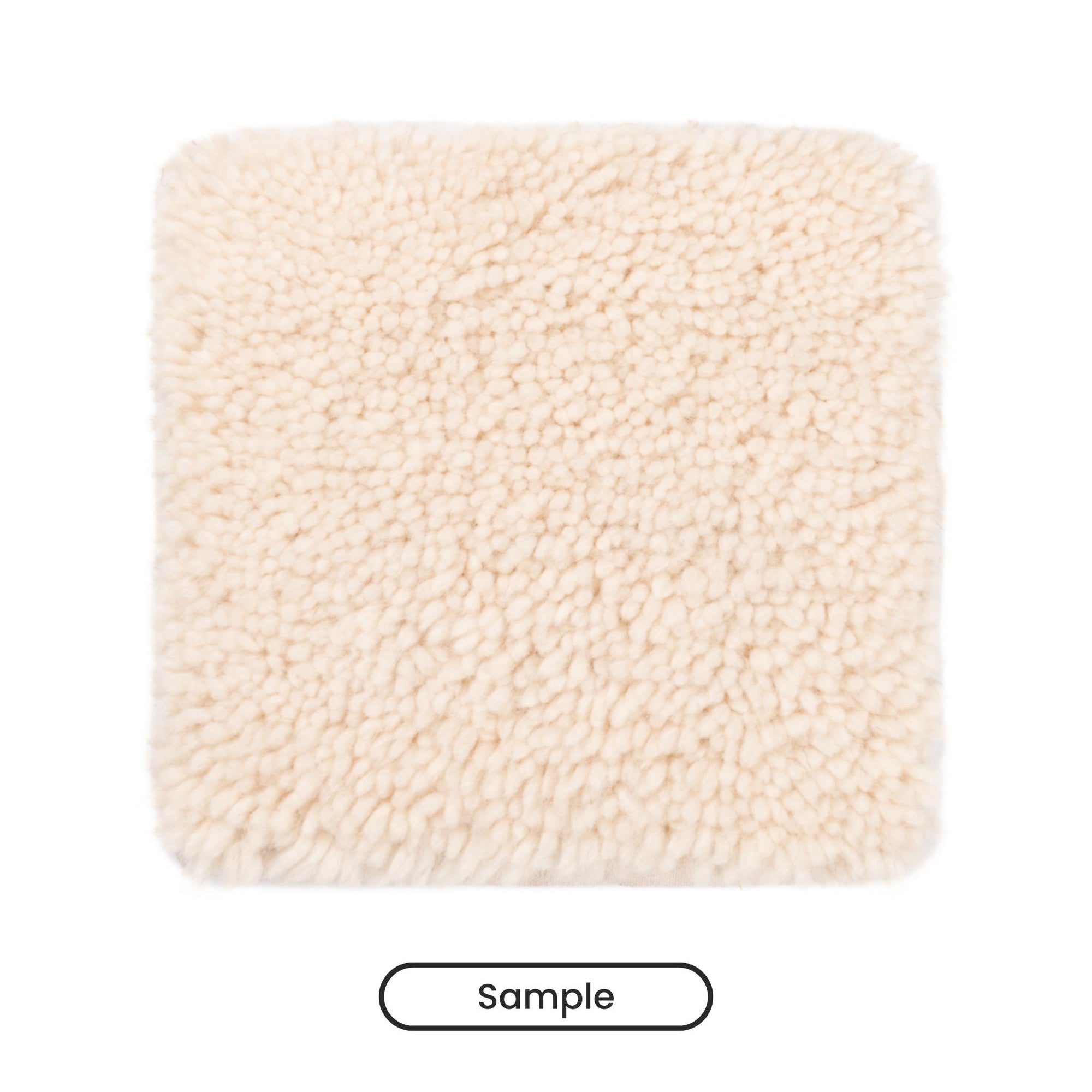 Almas Hazel Brown - Shag Moroccan rug