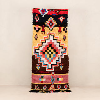 Chadi - vintage boucherouite rug