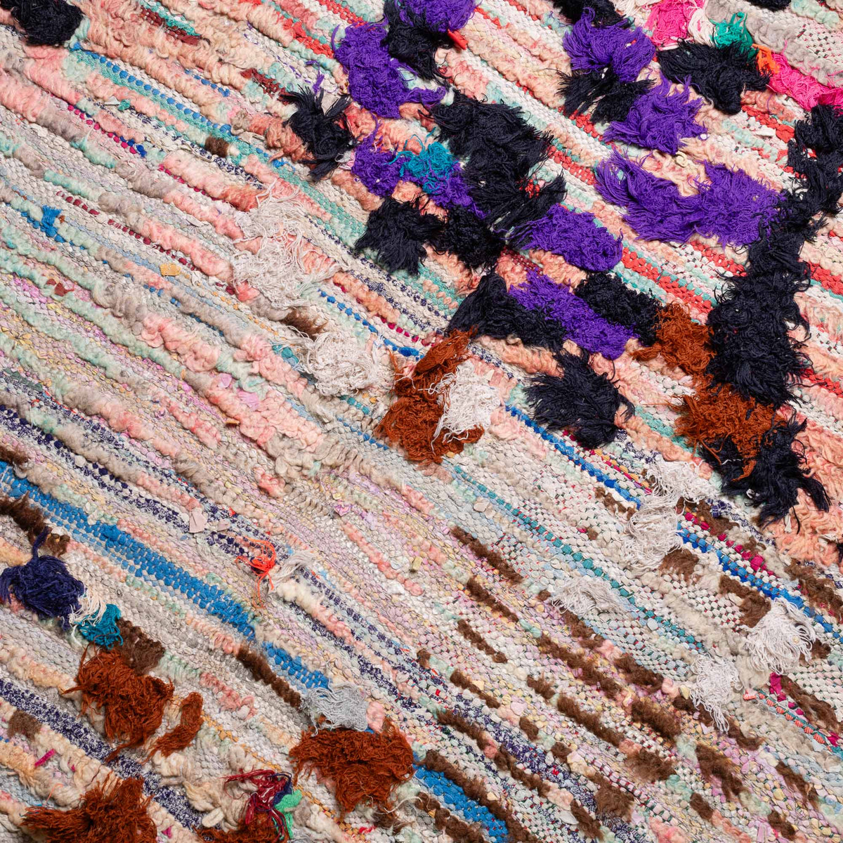 Labiba - vintage boucherouite rug