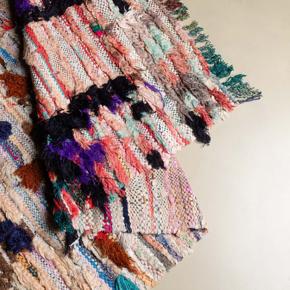 Labiba - vintage boucherouite rug