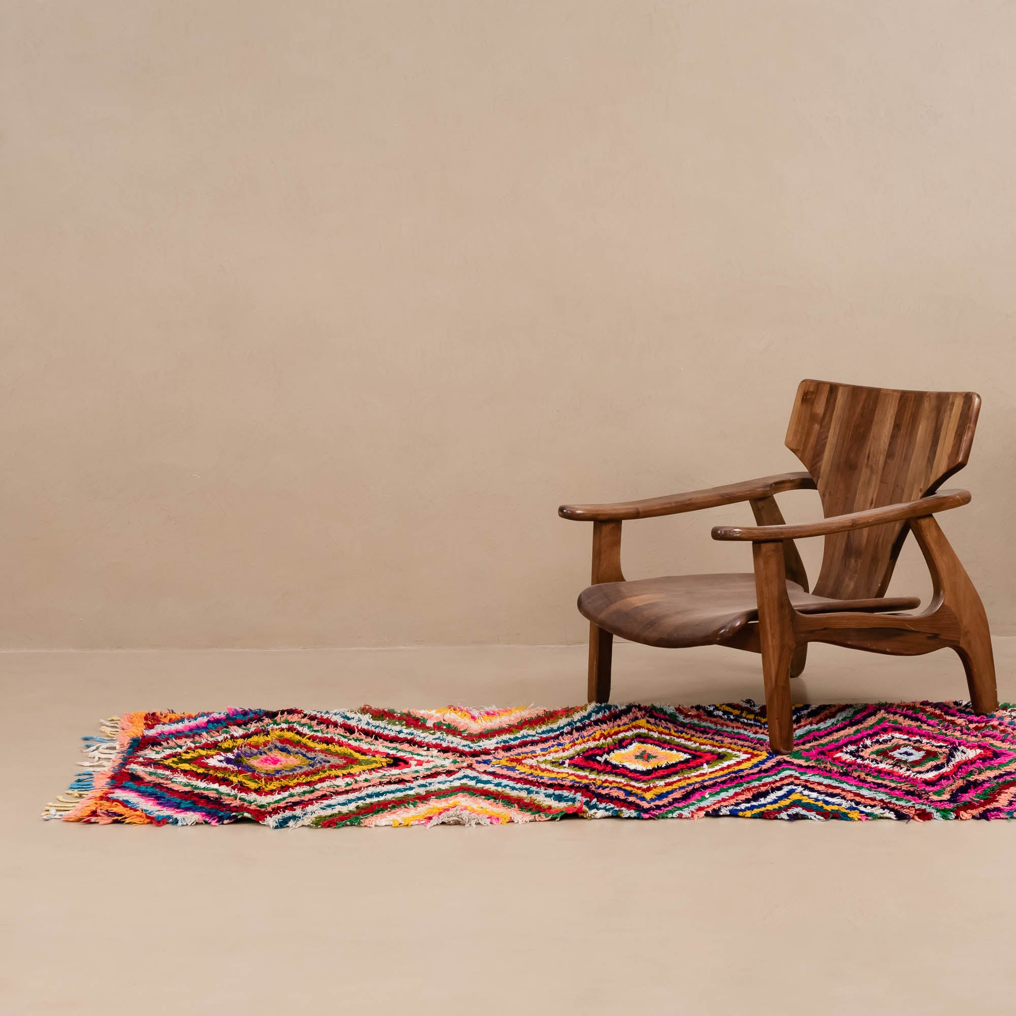 Feyrouz - vintage boucherouite rug