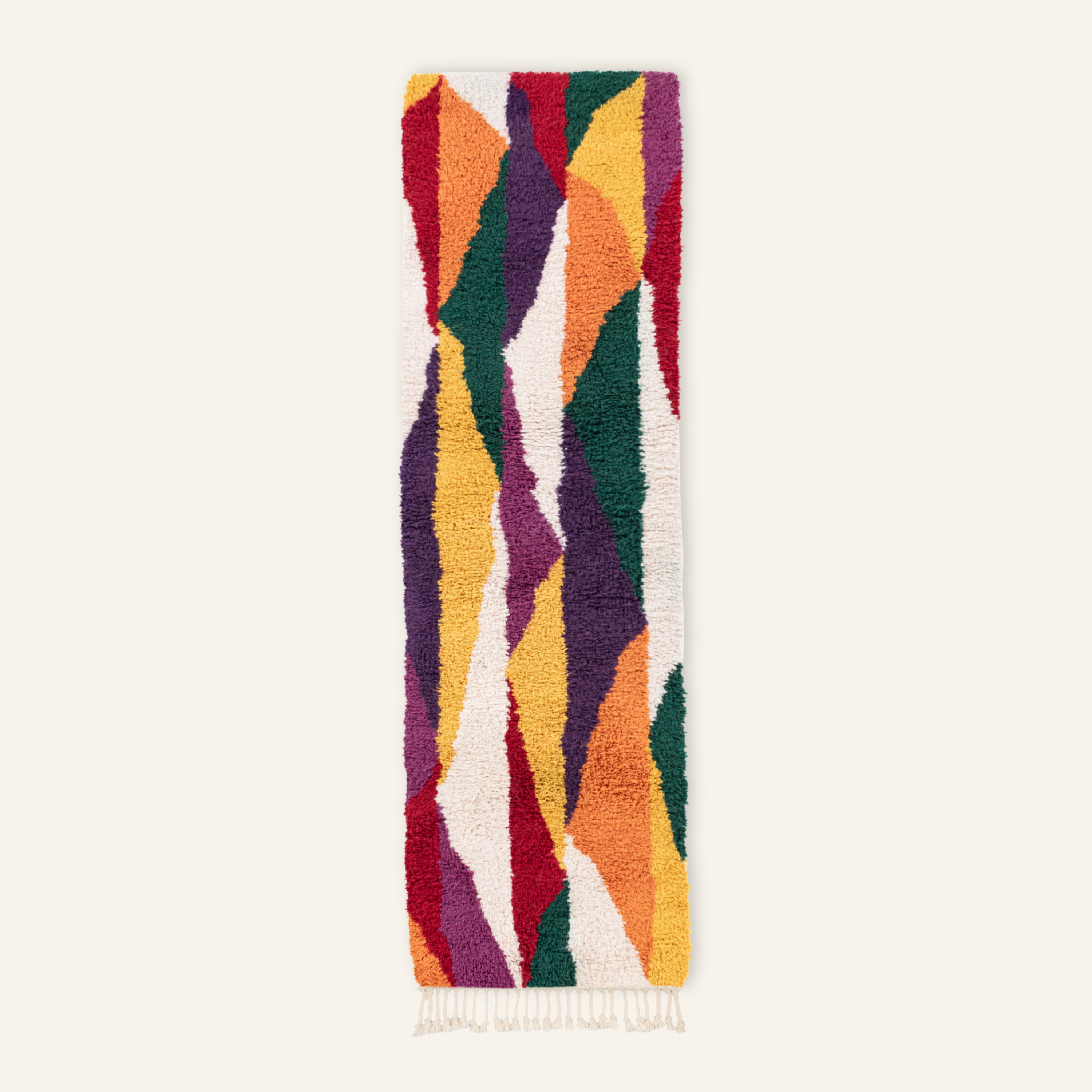 Bachira - Shag Moroccan runner rug