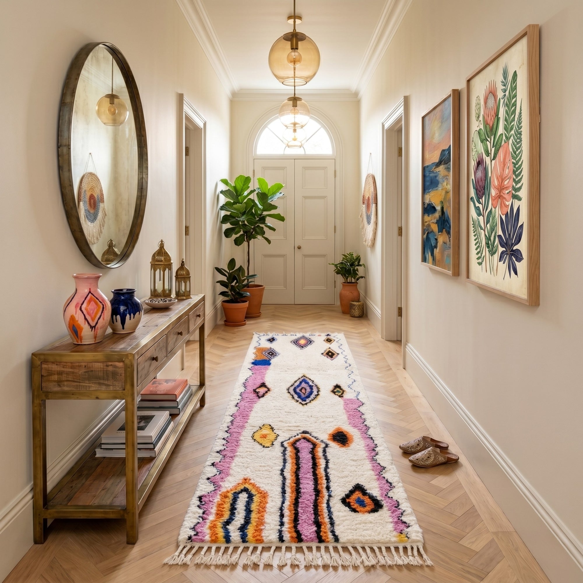 Bahia - Shag Moroccan runner rug