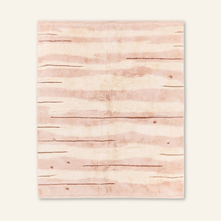 Blush Timber - Luxury Shag Moroccan Rug