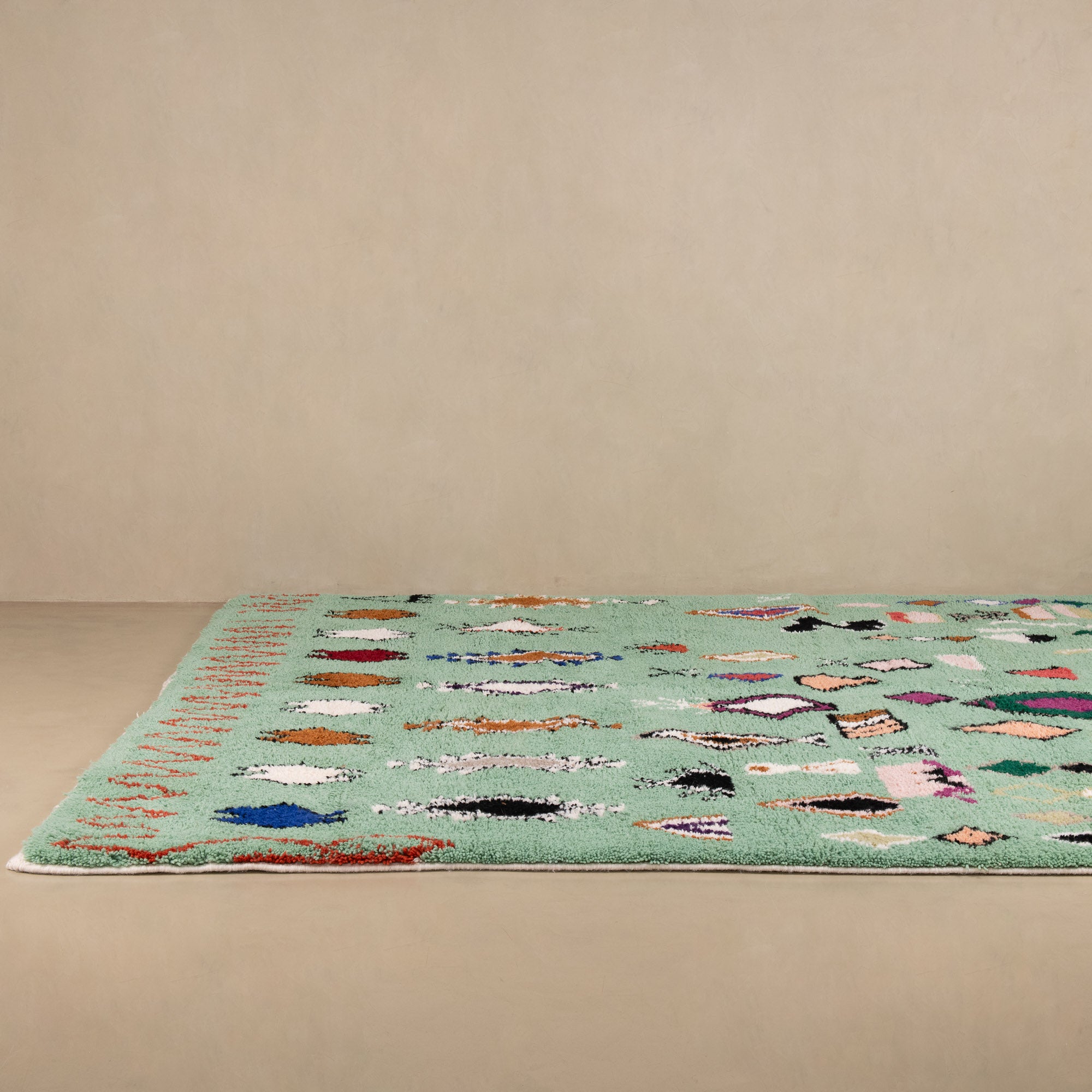 Chajar - Shag Moroccan rug
