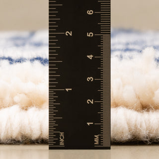 Dama Navy Blue - Shag Moroccan rug